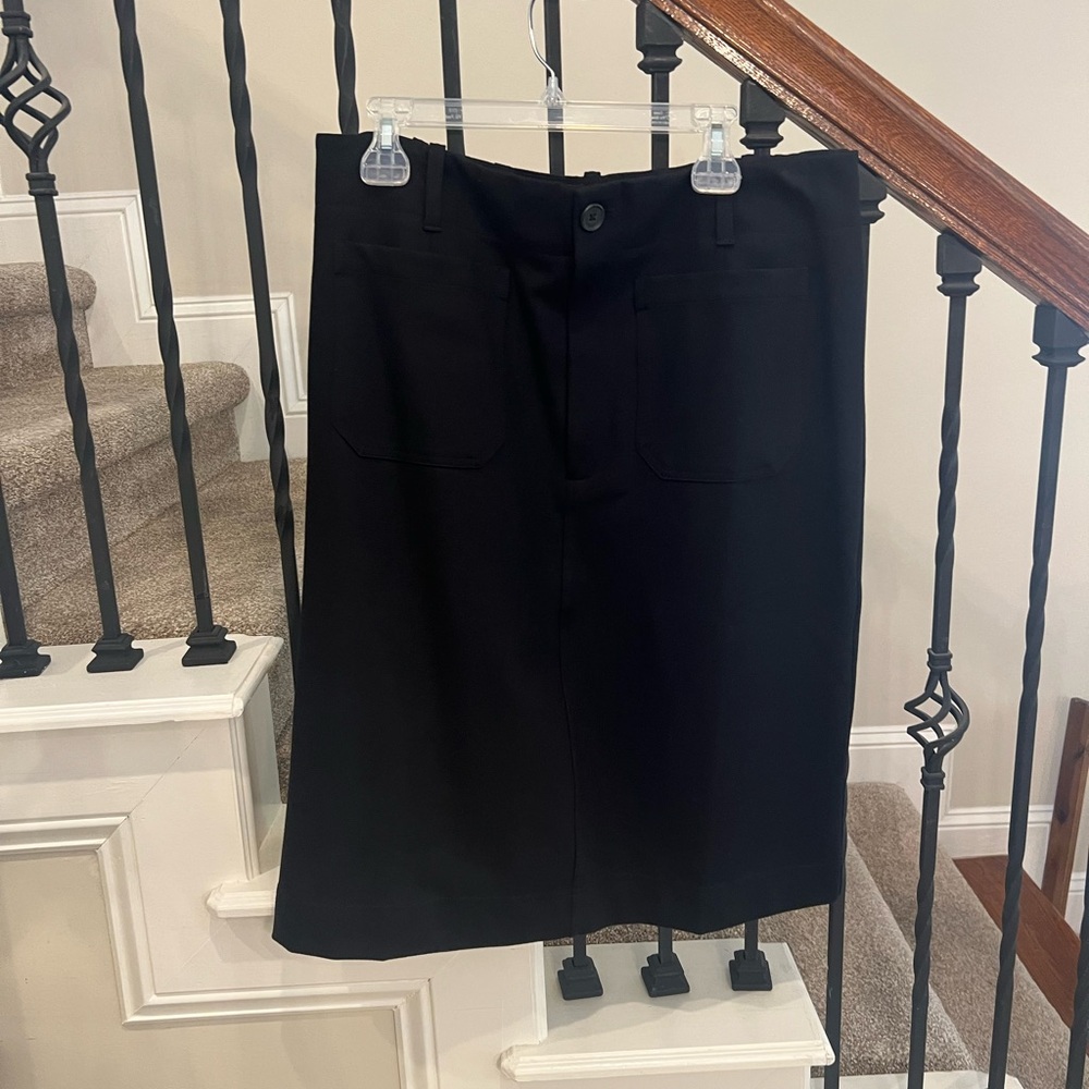 NWT Maeve by Anthropologie Black Skirt-Size XL